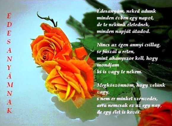 ANYÁK NAPI KÉPESLAP - ANYÁK NAPJA